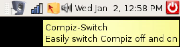 Spegnere e riattivare velocemente Compiz con Compiz-Switch