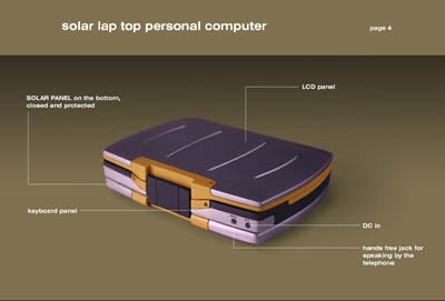 Il Notebook ad Energia Solare
