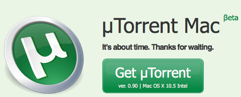 uTorrent per mac: è realtà
