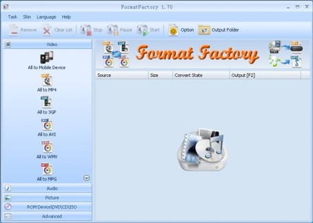 format factory freeware 