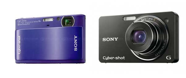 Sony CyberShot WX1 e TX1 con sensore CMOS Exmor R