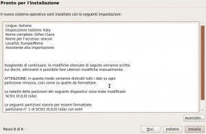 riepilogo installazione ubuntu 9.10