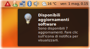 Ripristinare Icona Notifica Aggiornamenti Ubuntu Karmic Koala