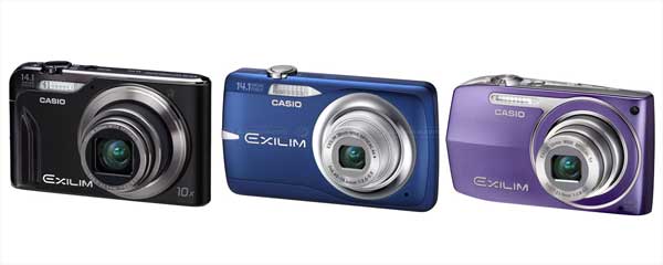 Quattro nuove Fotocamere Compatte da Casio