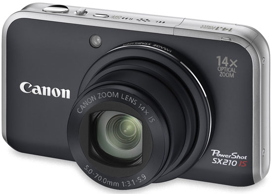 Canon presenta la superzoom PowerShot SX210 IS