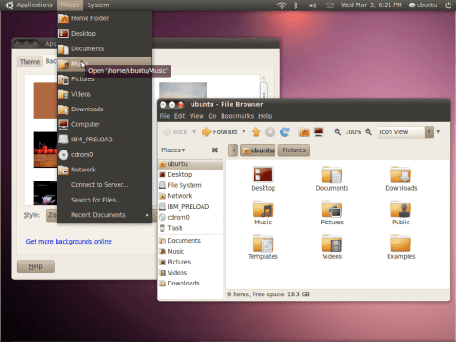 dark theme ubuntu