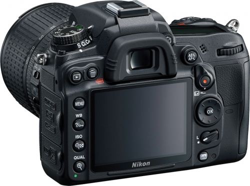recensione Nikon D7000 vista posteriore