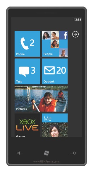 Windows Phone 7: il primo dispositivo ad ottobre
