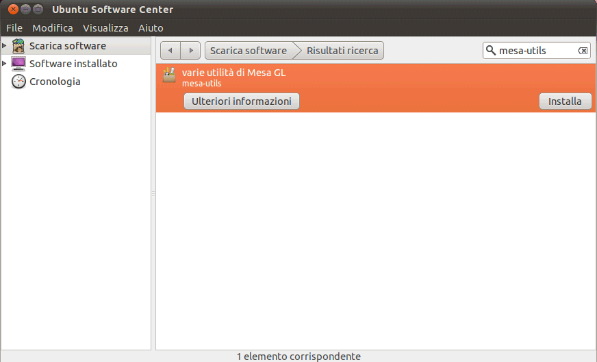 Come Verificare Attivazione Accelerazione 3D su Ubuntu