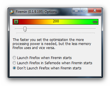 Firemin: Ottimizzare Consumo di Memoria di Firefox