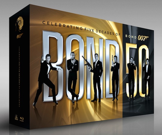 Special Box Blu-Ray per i 50 anni di James Bond