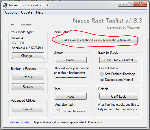 Come Aggiornare il vostro Nexus Root, con Android 4.4.3