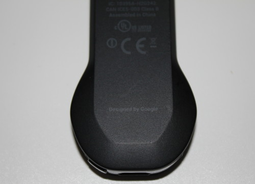 Chromecast designed by Google