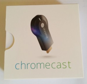 confezione google chromecast