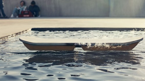 The Lexus Hoverboard water
