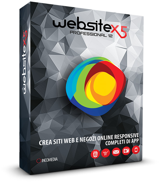 Recensione Incomedia WebSite X5 Professional 12