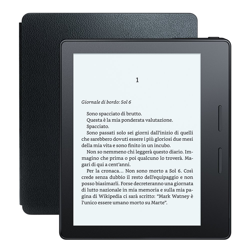 Amazon presenta il nuovo Kindle Oasis